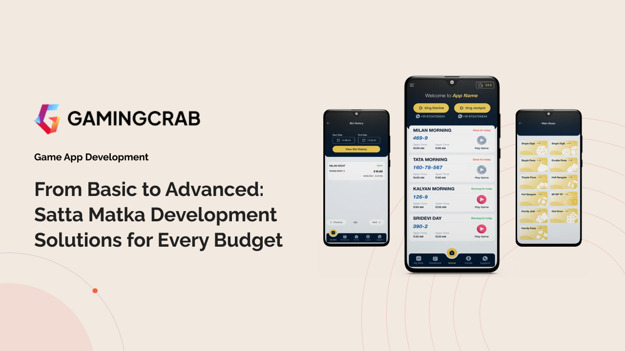 From Basic to Advanced: Satta Matka Development Solutions for Every Budget