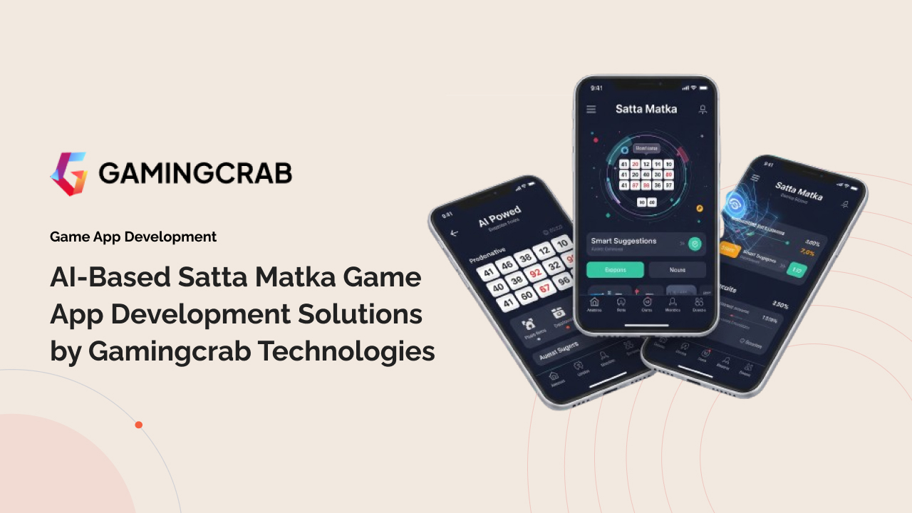 AI-Based Satta Matka Game App Development Solutions by GamingCrab Technologies
