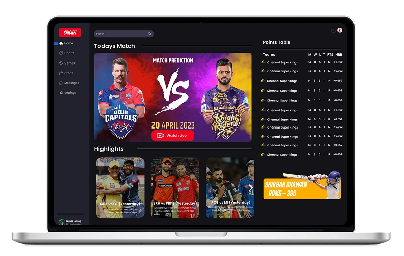 Cricket Game API Provider In India